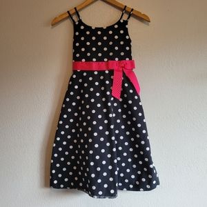 Girls polka dot dress